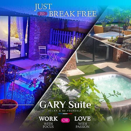 Gary Suite - Studio Cosy, Spa Et Jardin Privatif A 4 Min De Cambrai Awoingt Ngoại thất bức ảnh