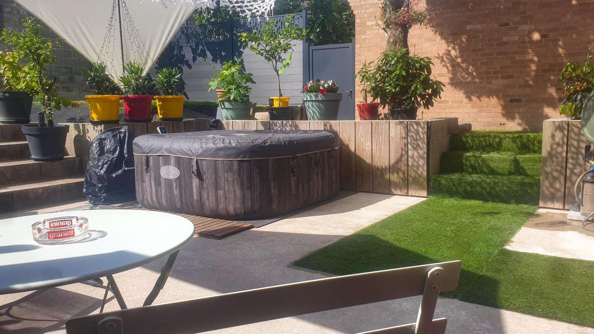 Gary Suite - Studio Cosy, Spa Et Jardin Privatif A 4 Min De Cambrai Awoingt Ngoại thất bức ảnh