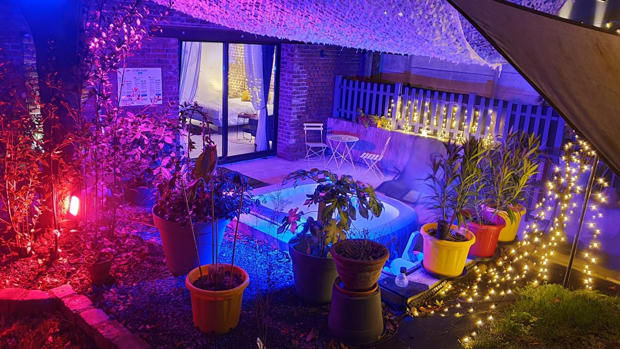 Gary Suite - Studio Cosy, Spa Et Jardin Privatif A 4 Min De Cambrai Awoingt Ngoại thất bức ảnh